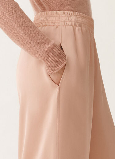 Fabiana Filippi Jogginghose Amelia aus fließendem Viskosegewebe, blush ROSA PAD265F291D6230000