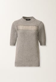 Fabiana Filippi Sweater in Platinum, rock Gray MAD266F490L8990000