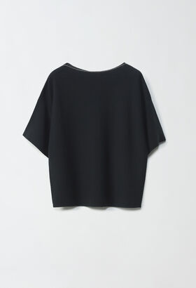 Fabiana Filippi Organic cotton sweater, black WHITE MAD264F031N9000000