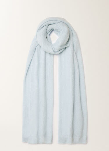 Fabiana Filippi Mohair scarf with micro sequins, aqua Aqua SAD266A878L7950000