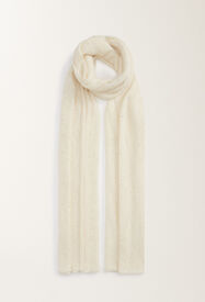 Fabiana Filippi Stola aus Mohair, mastix WEISS SAD265A814D8170000