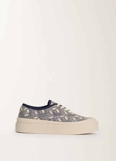 Fabiana Filippi Sneakers with jacquard platform, blue BLUE ASD275A961L4070000