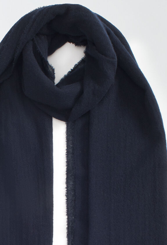 Fabiana Filippi Cashmere scarf, ink blue BLUE SAD214A795I9500000