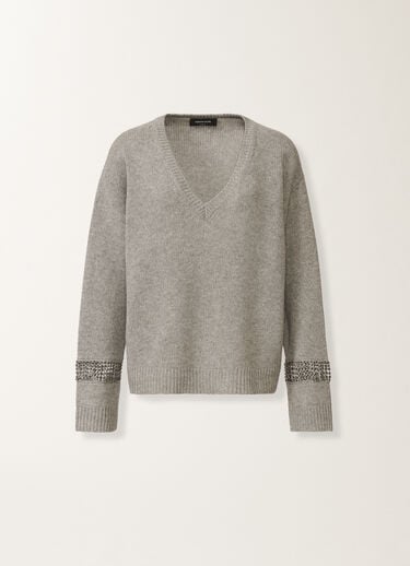 Fabiana Filippi Sweater in Platinum, rock Gray MAD266F056L8990000