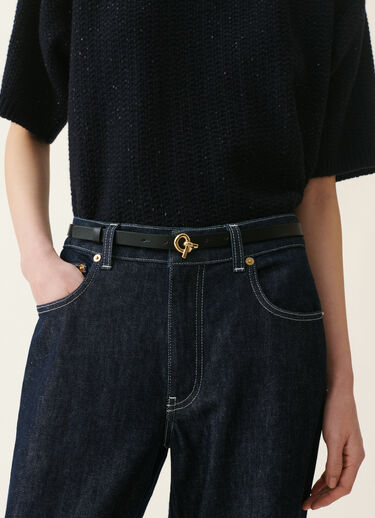 Ceinture en cuir, noir Fabiana Filippi Ceinture en cuir, noir Noir AAD216A863M5270000