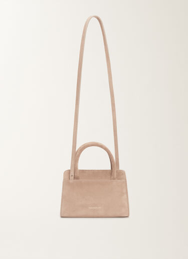 Fabiana Filippi Small suede handbag, smoke pink PINK BGD215A853L8070000