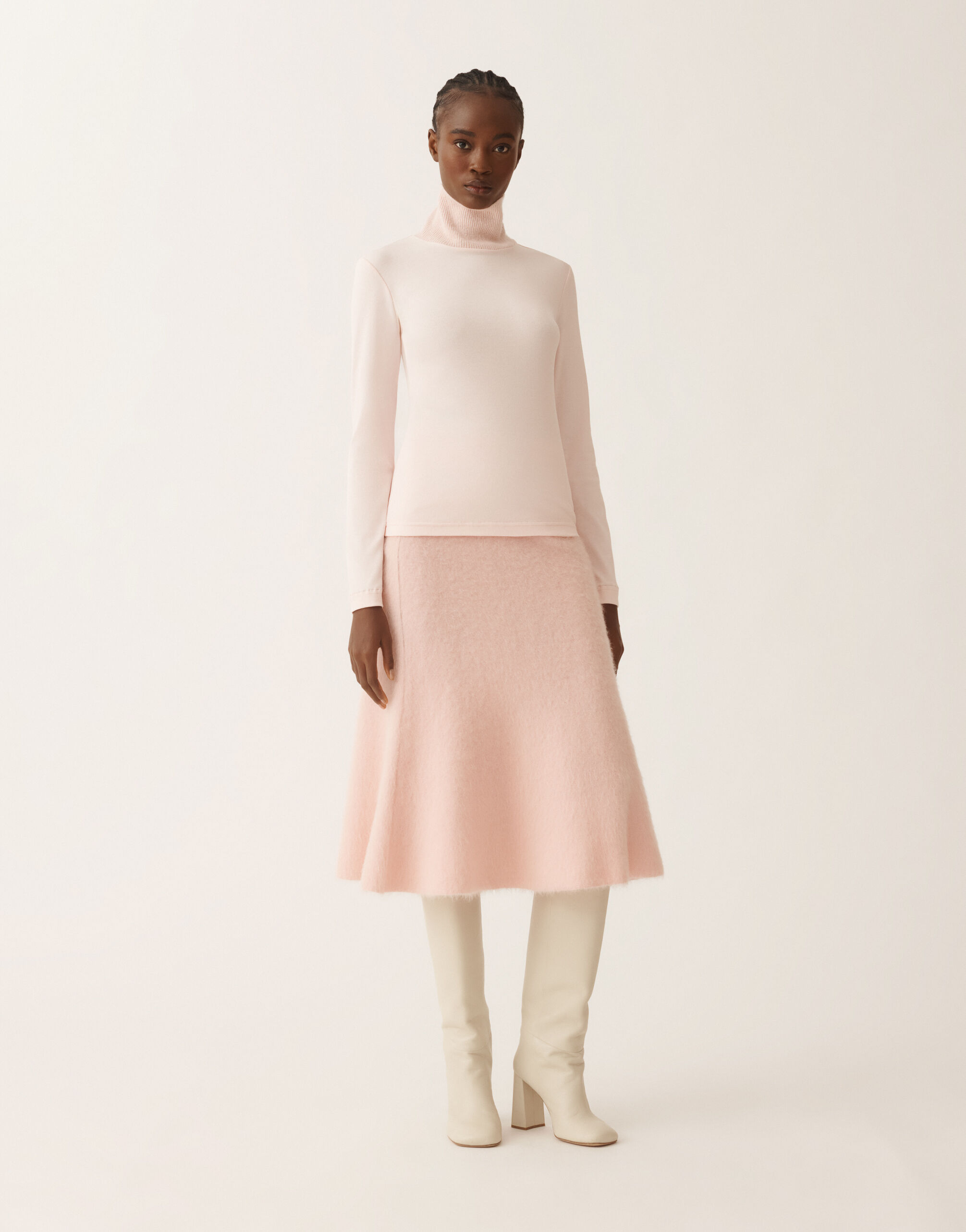 Fabiana Filippi Jersey top, quartz pink Pink JED225F583L6930000