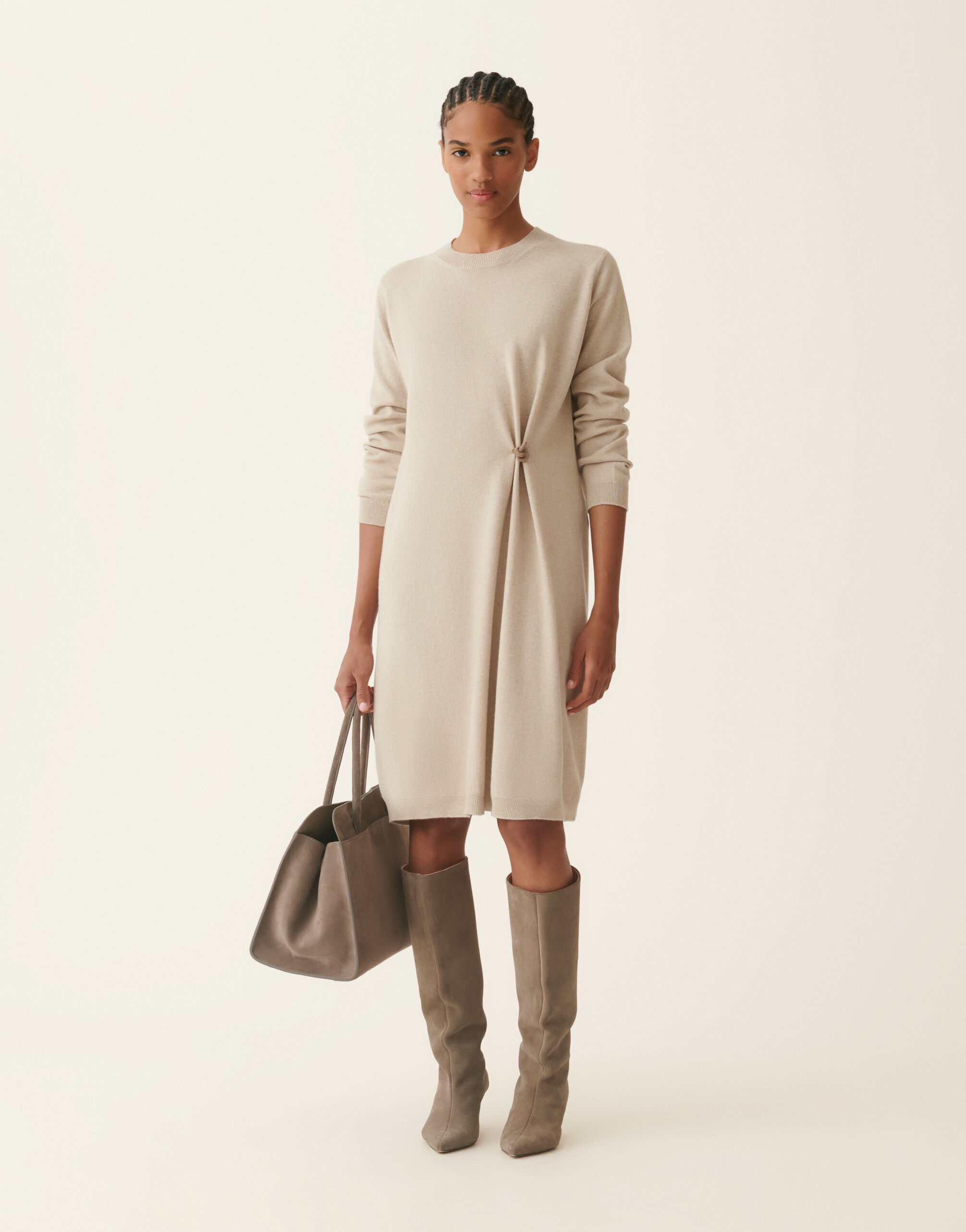 Platinum midi dress, cachà Fabiana Filippi Platinum midi dress, cachà Cachà ABD226F571M2810000