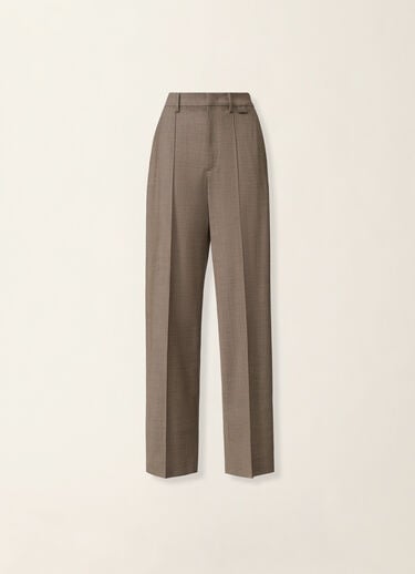Fabiana Filippi Cool wool trousers, falcon Falcon PAD226F717M3860000