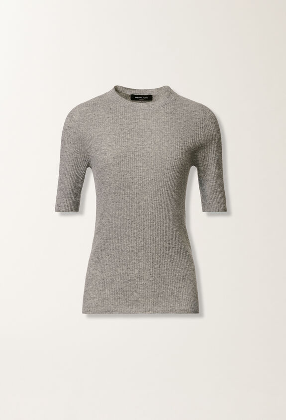 Fabiana Filippi Platinum sweater, rock grey GREY MAD215F022D2300000