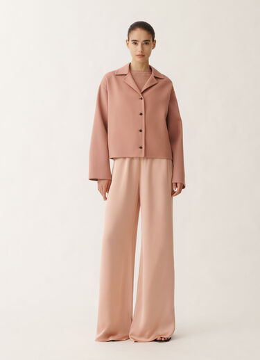Fabiana Filippi Jacke aus Double-Gewebe aus Wolle, blush ROSA CTD265F225D8040000
