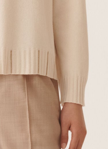 Fabiana Filippi Pullover aus Platinum, Wattiert Rosa MAD215F015L5170000