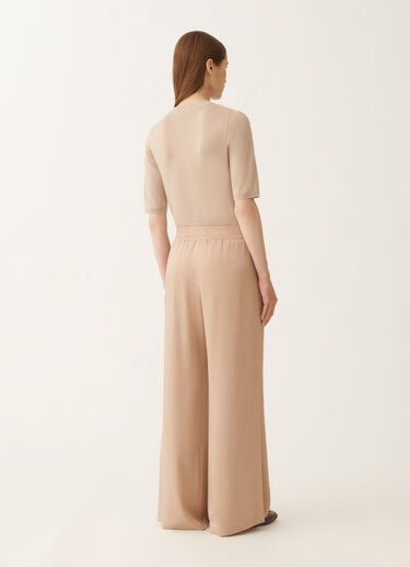 Fabiana Filippi Amelia envers satin trousers, maple BEIGE PAD215F291D9080000