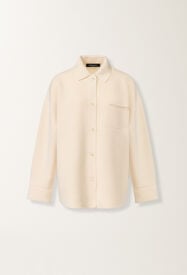 Fabiana Filippi Hemd aus Wolle und Baumwolle, Butterfarbe Butter MAD266F043L7670000