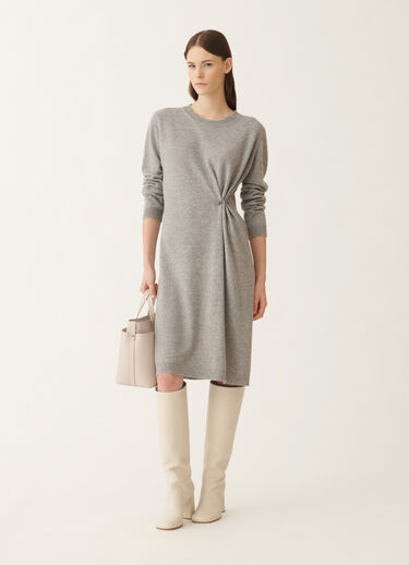 Fabiana Filippi Platinum dress, rock grey GREY ABD215F141L5170000