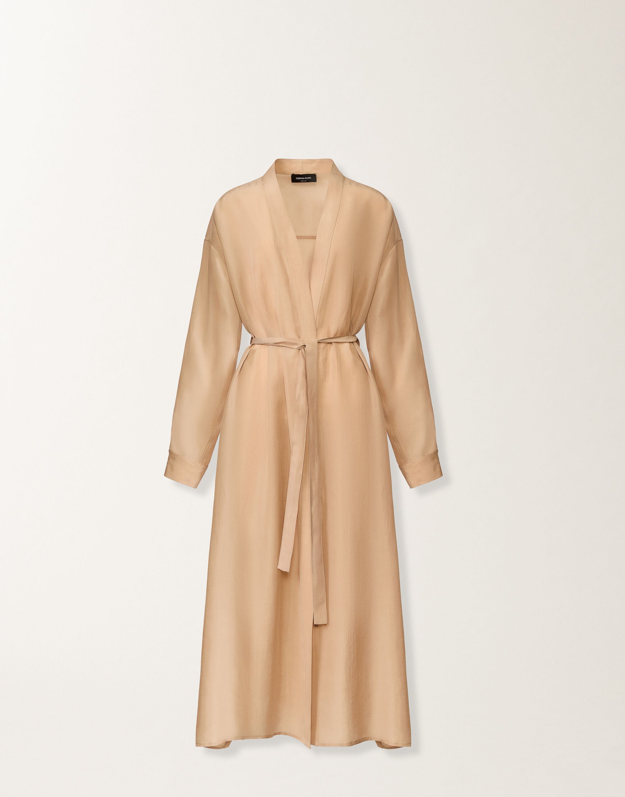 Fabiana Filippi Fluid tunic in maple MAPLE CAD266F181D9540000