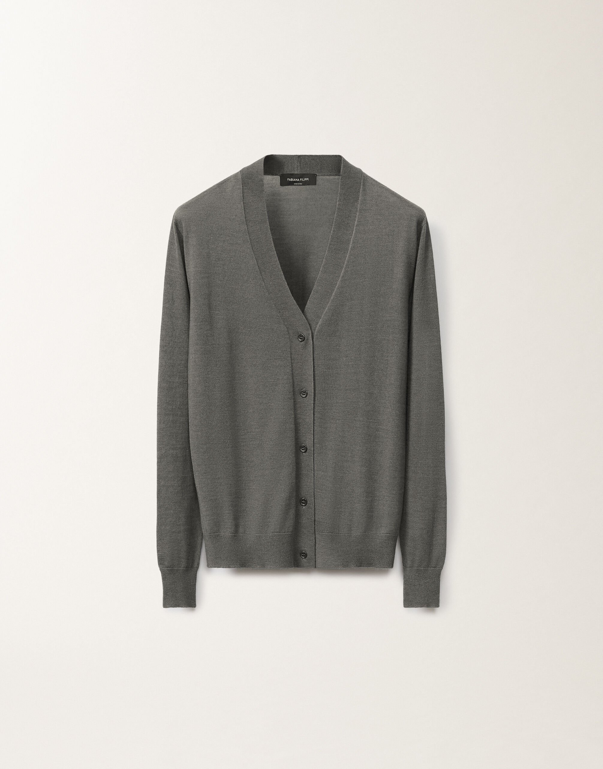再入荷アイテム for granite cardigan, silk and Cashmere Women Filippi® Fabiana | トップス