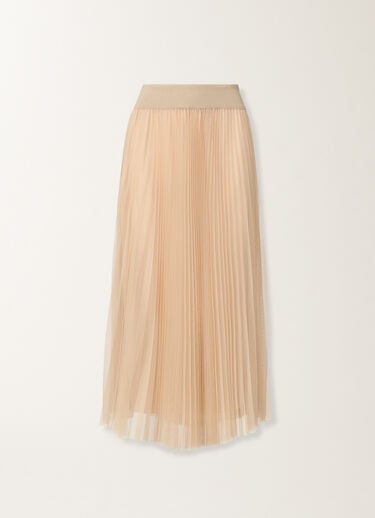 Fabiana Filippi Full tulle skirt, maple BEIGE GND215F426L5480000