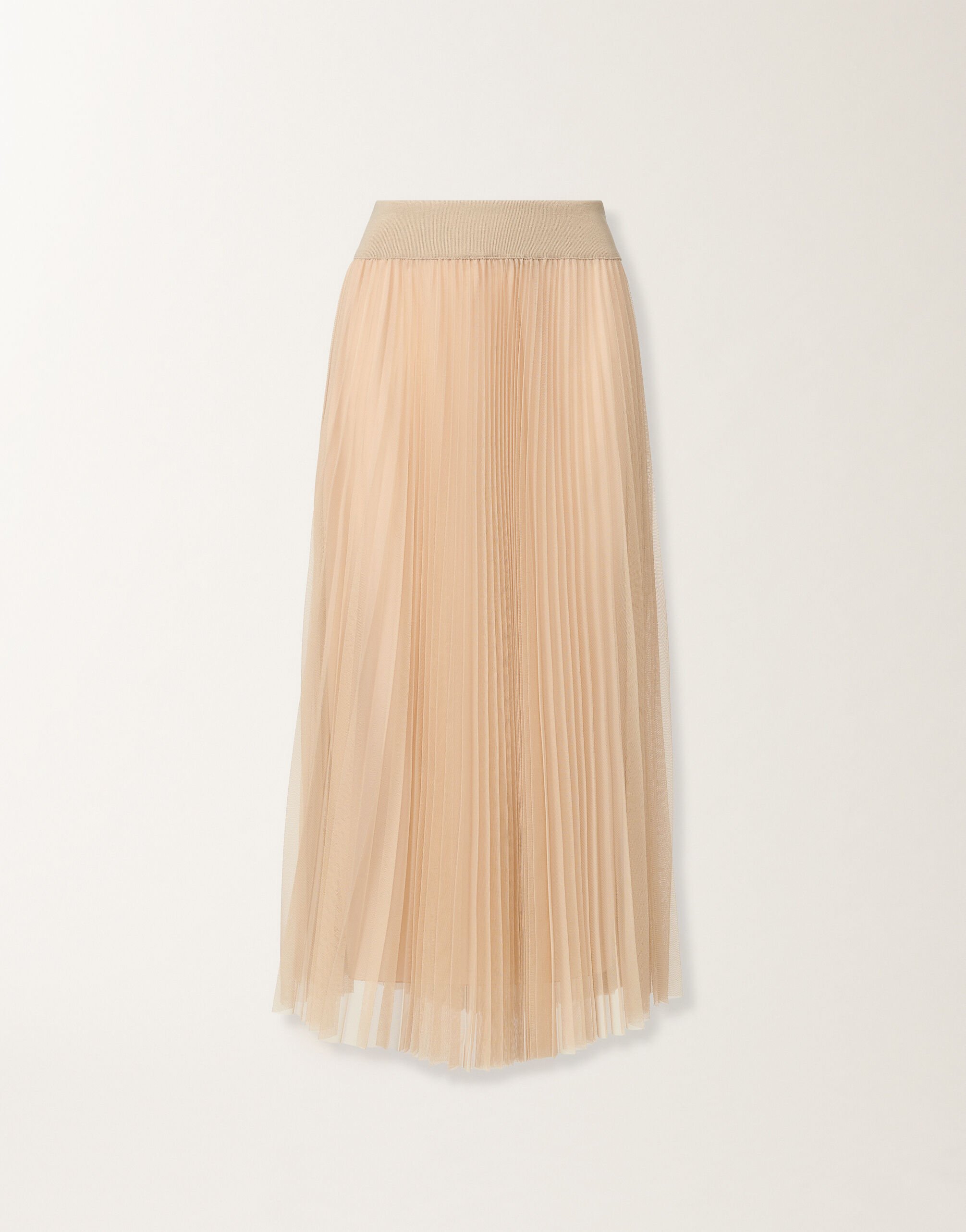 Fabiana Filippi Full tulle skirt, maple BEIGE GND215F426L5480000