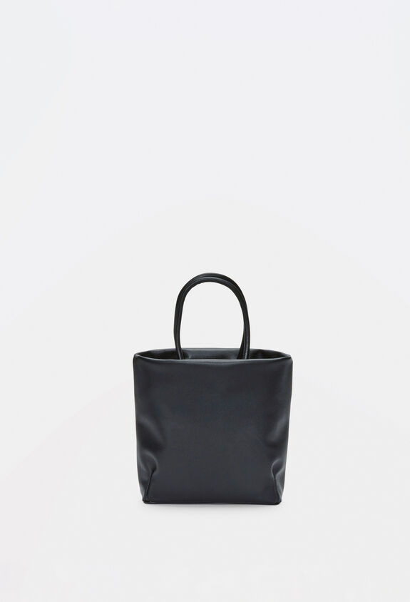 Fabiana Filippi Shopping bag mini in nappa, nero BGD264A787I3390000