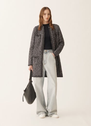 Fabiana Filippi Cashmere and silk sweater, midnight blue Blue MAD266F001N9070000