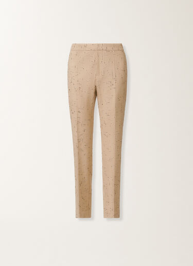 Fabiana Filippi Montefalco buttoned tailoring trousers, maple BEIGE PAD215F326D8920000