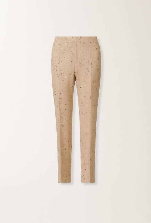 Fabiana Filippi Montefalco buttoned tailoring trousers, maple BEIGE PAD215F326D8920000