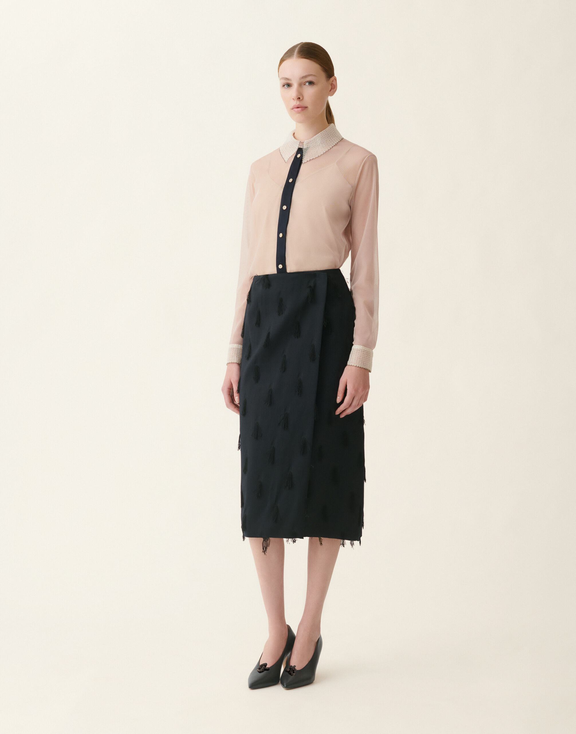 Chemise en tulle, cachà Fabiana Filippi Chemise en tulle, cachà Cachà CAD216F249M3200000