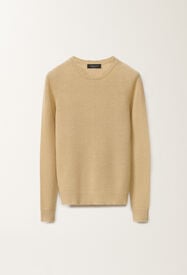 Fabiana Filippi Brushed cashmere pullover, gold YELLOW MAD265F031N9000000