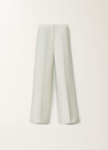 Fabiana Filippi Pantalone in cotone e seta mikado, verde acqua VERDE ACQUA PAD275F307D7870000