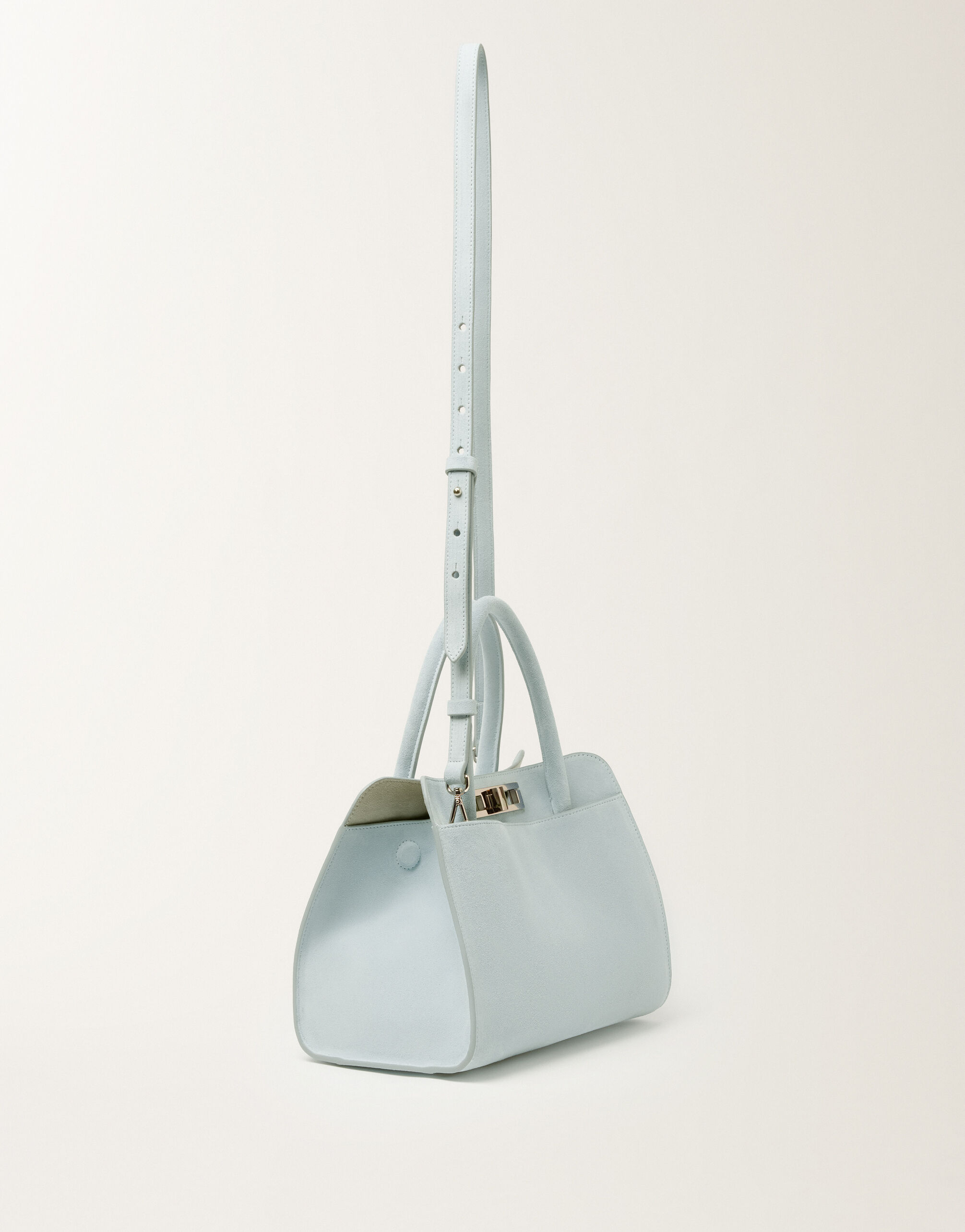 レディースSuede handbag, aqua バッグ | Fabiana Filippi® ファビアナ