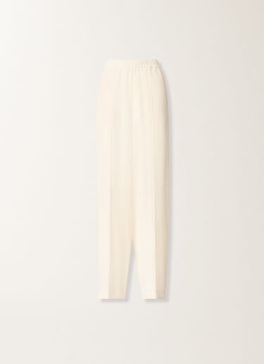 Fabiana Filippi Crepe de chine pants, butter BUTTER PAD276F336M1870000