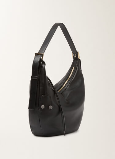 Fabiana Filippi Black nappa hobo bag Black BGD266A803M0040000
