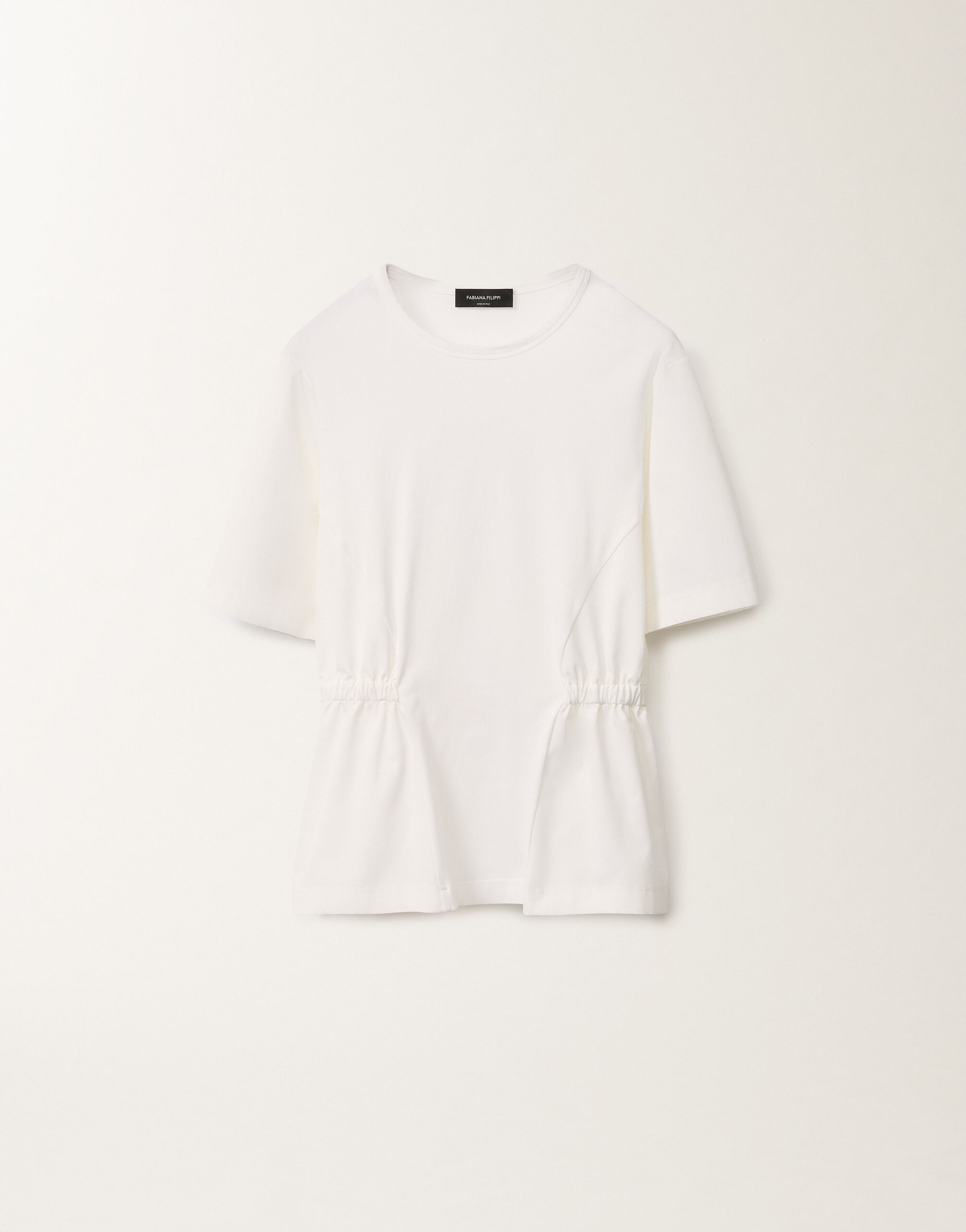 Fabiana Filippi ジャージー Tシャツ（オプティカルホワイト） ホワイト JED275F608L3550000