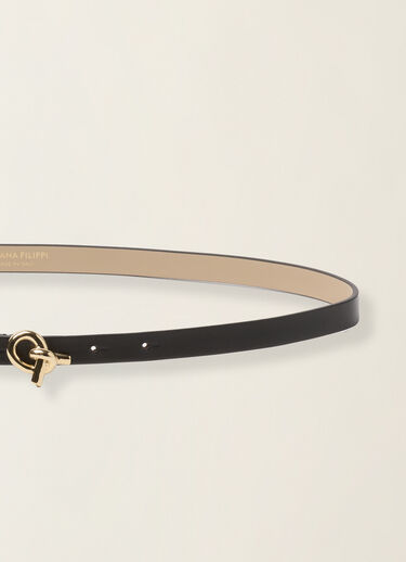 Ceinture en cuir, noir Fabiana Filippi Ceinture en cuir, noir Noir AAD216A863M5270000