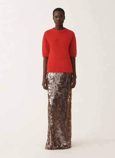 Fabiana Filippi Cashmere sweater, lacquer Red MAD225F490N9000000