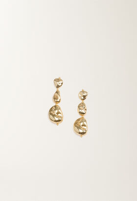 Fabiana Filippi Orecchini tre pepite ORO BXD215A840L8390000
