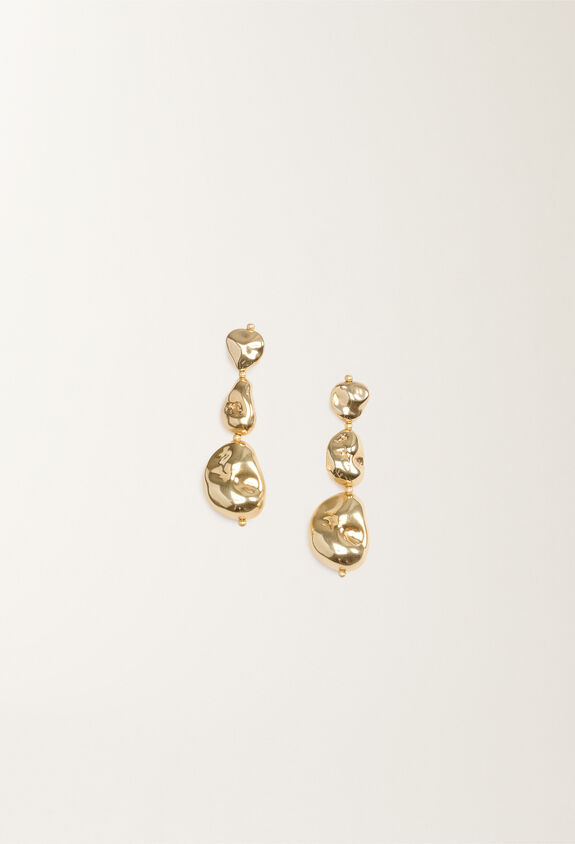 Fabiana Filippi Three-nugget earrings GOLD BXD215A840L8390000