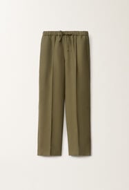 Fabiana Filippi Gubbio linen and viscose trousers, grass GRASS PAD275F322L3100000