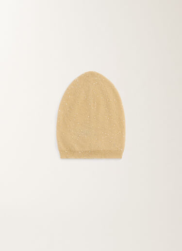 Fabiana Filippi Bonnet en mohair, or JAUNE SAD265A810D8170000