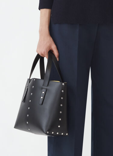 Fabiana Filippi Bolso tote mini de piel, negro negro BGD264A774I3370000