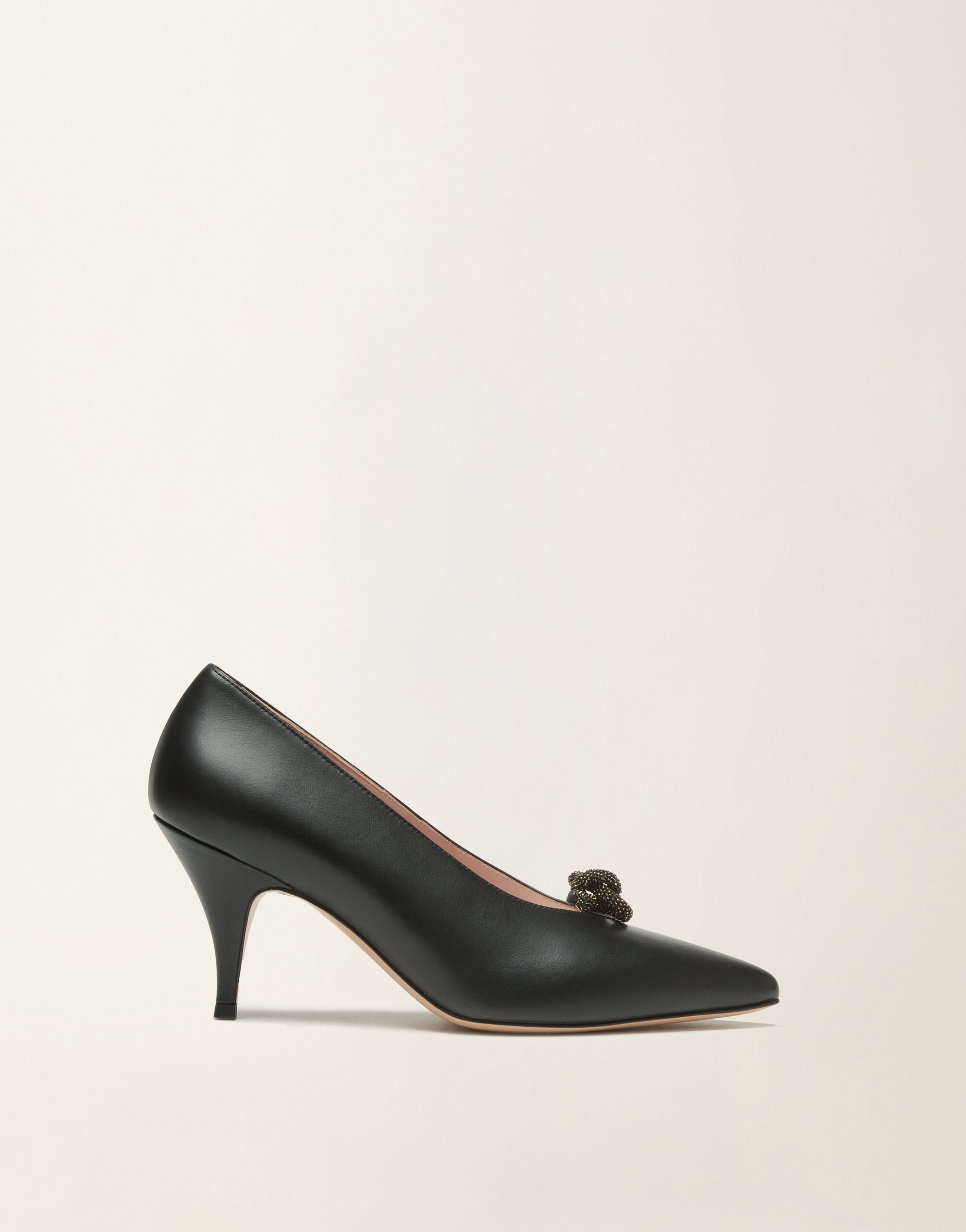 Nappa leather pumps, black Fabiana Filippi Nappa leather pumps, black Black ASD226A836M5710000