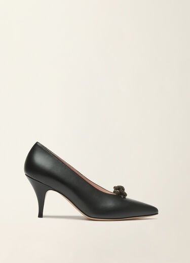 Nappa leather pumps, black Fabiana Filippi Nappa leather pumps, black Black ASD226A836M5710000