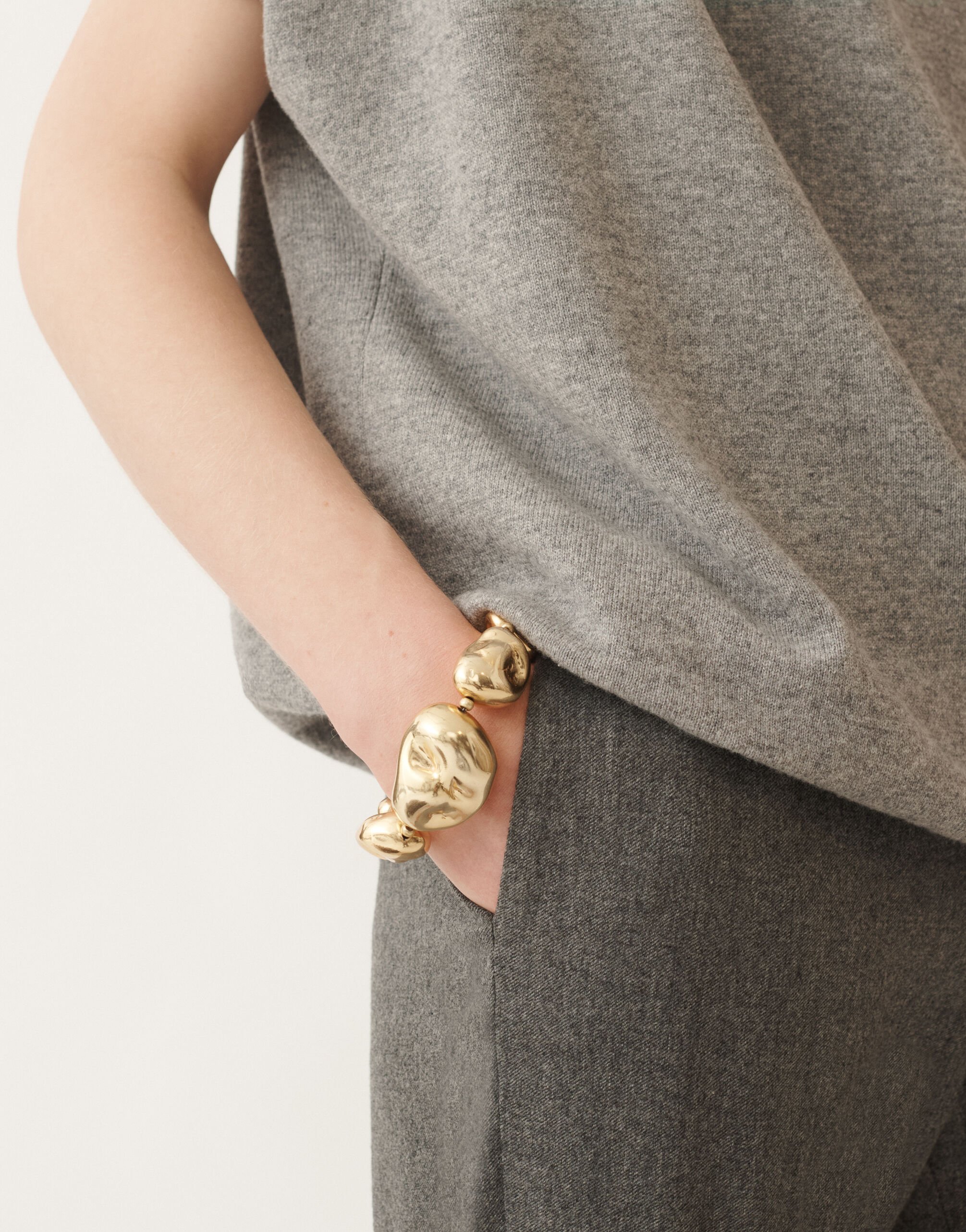 Fabiana Filippi Bracelet with nuggets GOLD BXD215A839L8390000