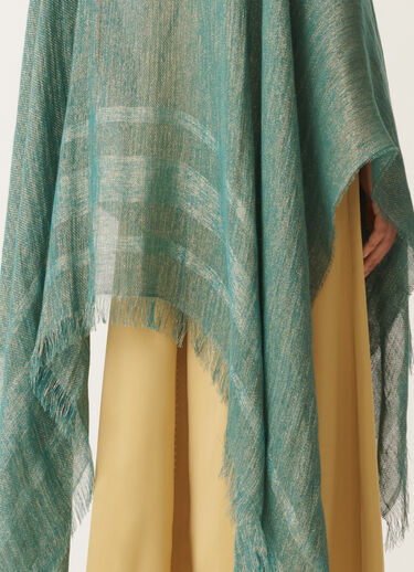 Fabiana Filippi Viscose cape, teal TURQUOISE SAD275A002L4030000