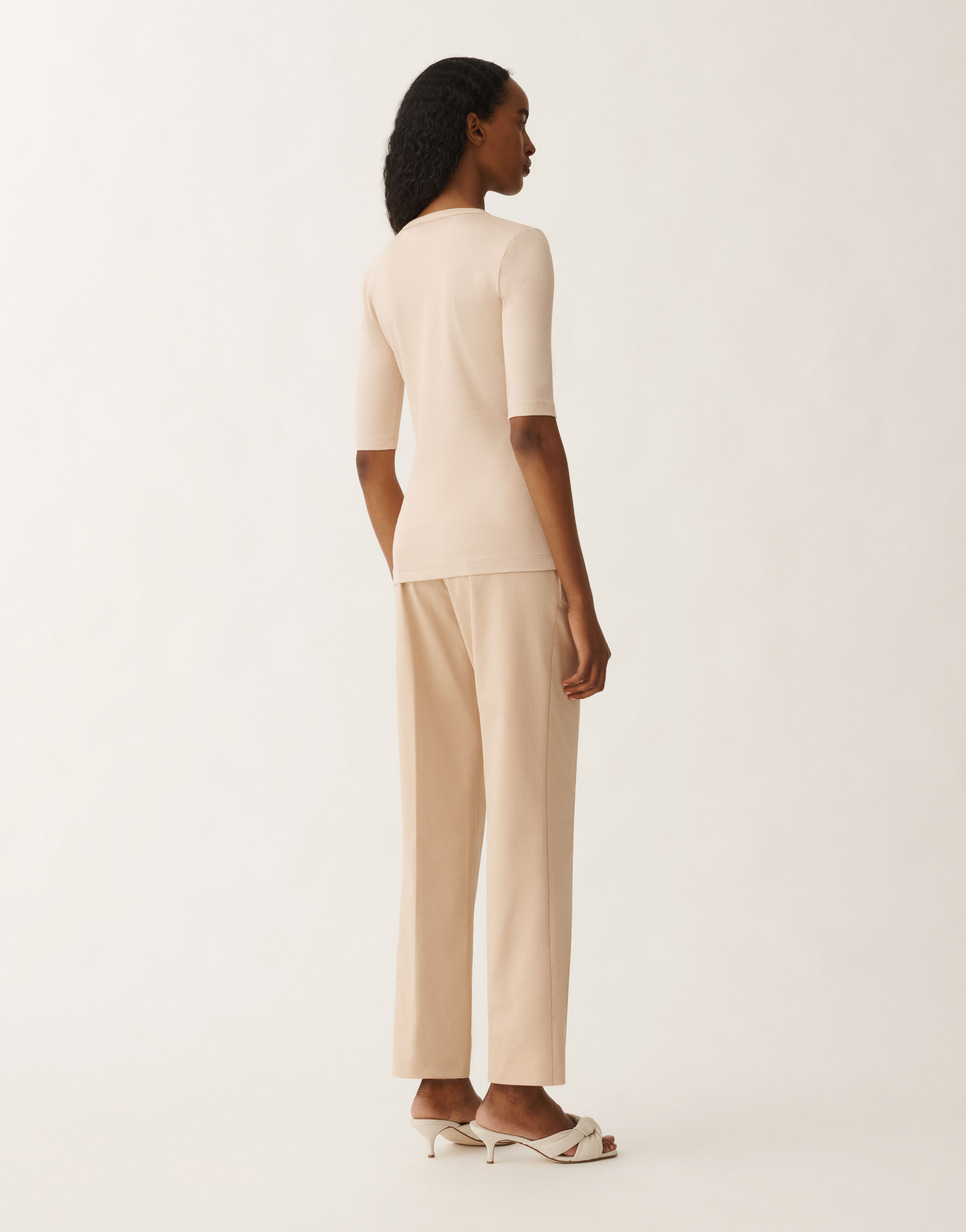 Tシャツ・カットソー FABIANA FILIPPI TOP (JED275F604L454) FABIANA FILIPPI: Top woman - White | Fabiana Filippi t-shirt