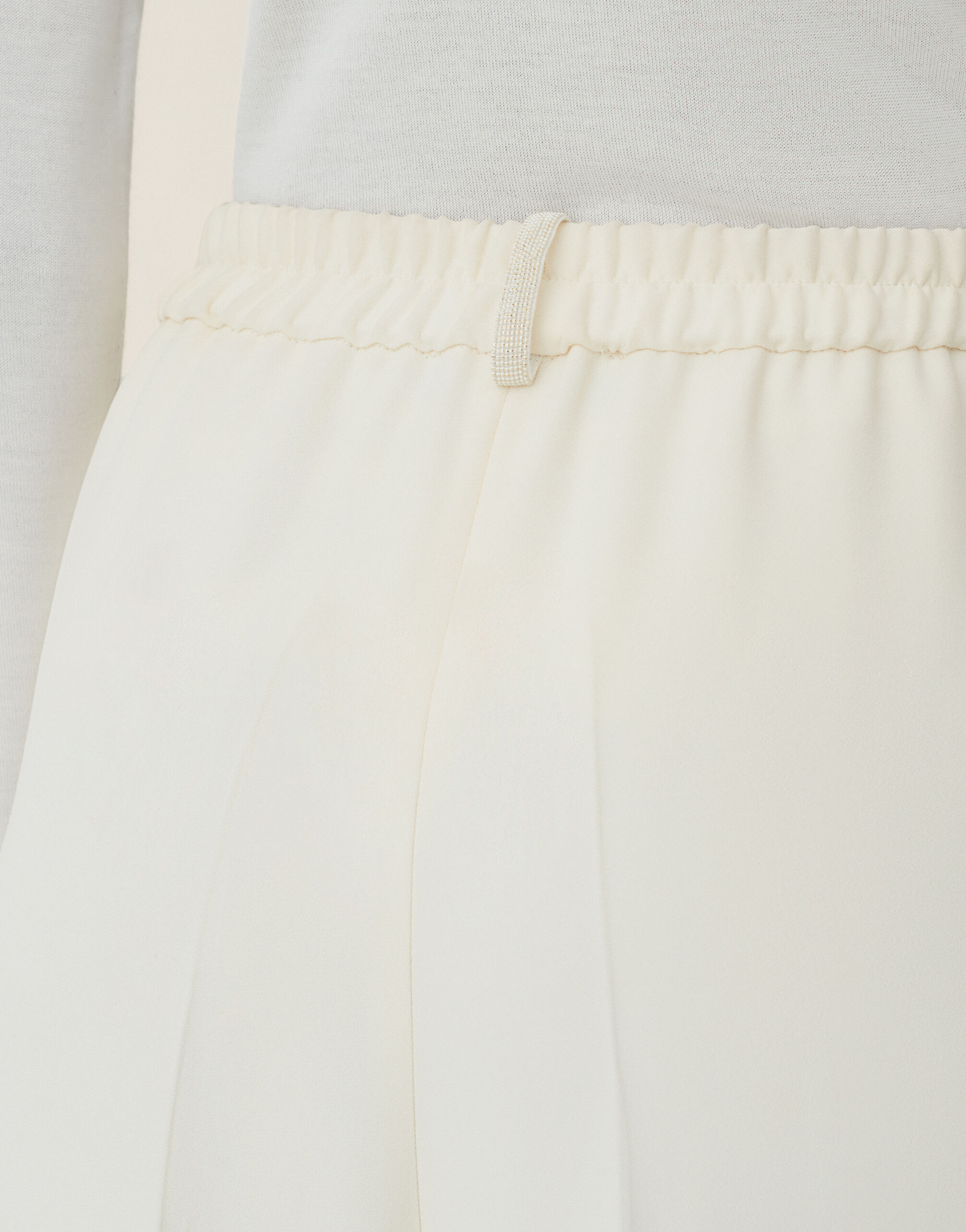 Fabiana Filippi Pantalon en cady, beurre Beurre PAD216F336M2890000