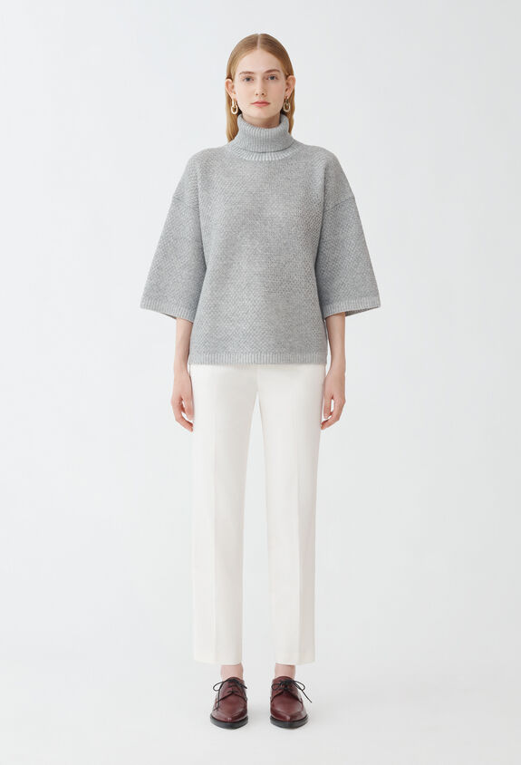 Fabiana Filippi Hose aus Gabardine, Weiß WEISS PAD274F260H463M466