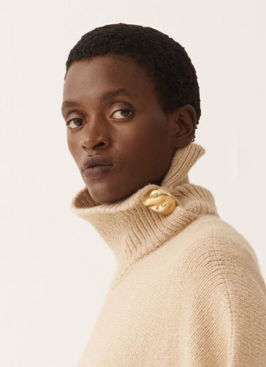 Fabiana Filippi Camel cape, albino BROWN MAD215F118L5010000