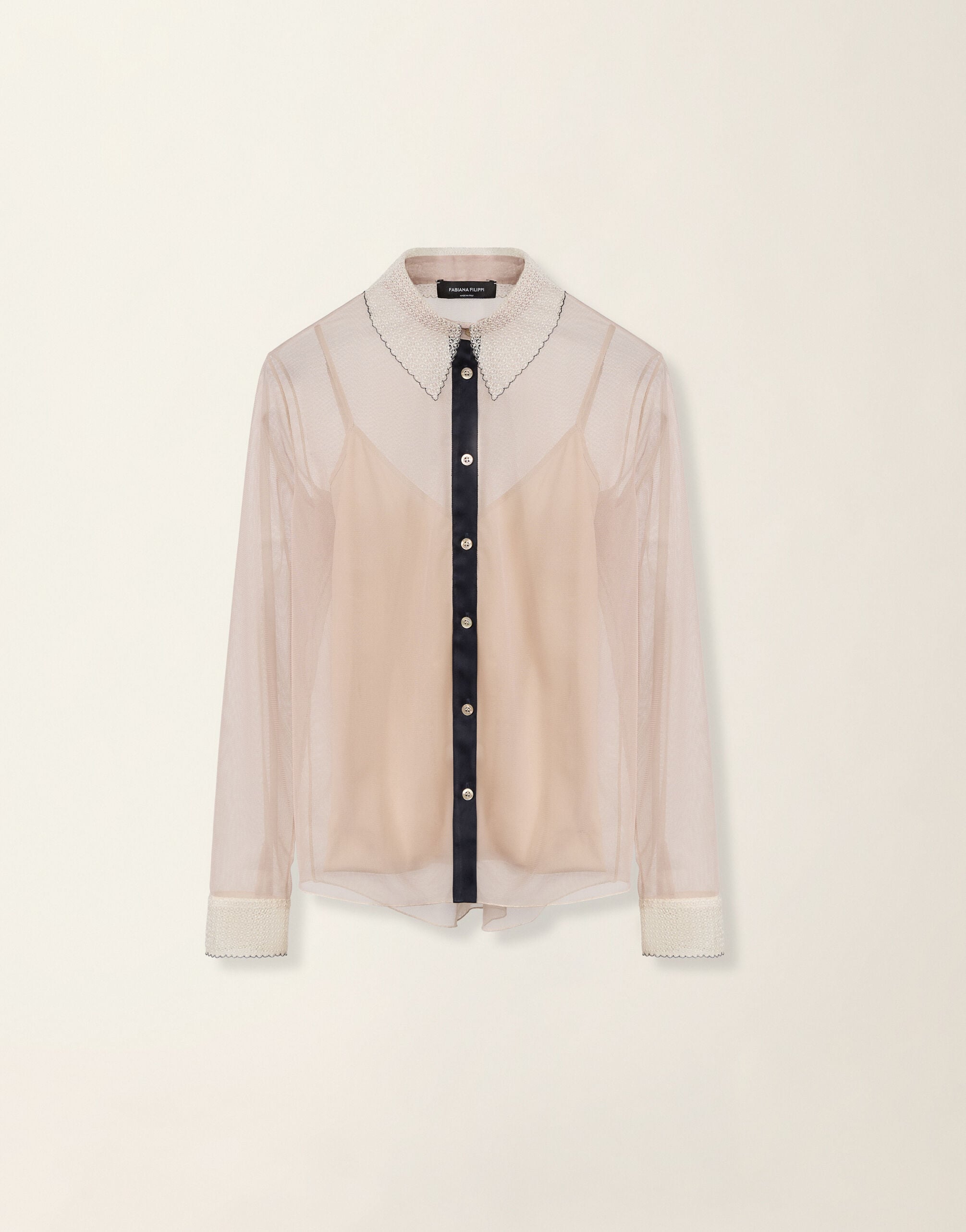 Chemise en tulle, cachà Fabiana Filippi Chemise en tulle, cachà Cachà CAD216F249M3200000